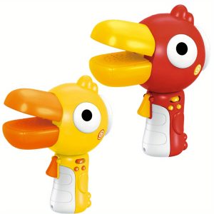 Kids' Toucan Voice Changer Toy - Electric Recording & Playback with 3 Fun Sound Effects, Durable ABS Material Toy Microphone For Kids