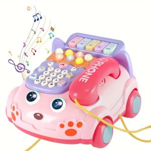 Baby Toys Musical Phone Car Phone, Educational Early Education Baby Simulation Seat Machine Toys For Boys Girls, Halloween, Christmas, Thanksgiving Day gift Halloween, Christmas Gift